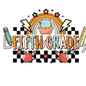 Retro school grade sublimation transfers lot if 3